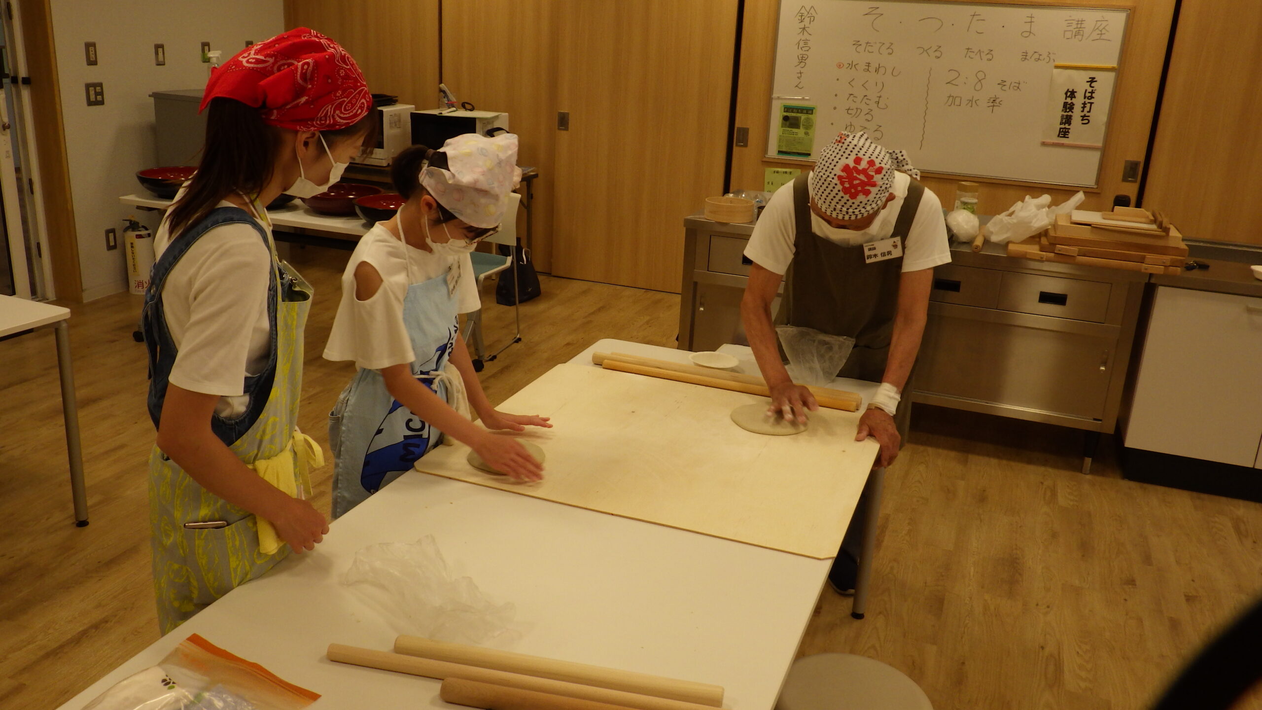 6月22日（土）】自分で打ったそばは格別！本格そば打ちを体験しよう